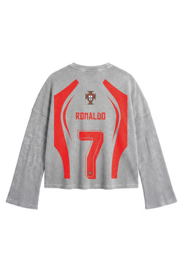 RONALDO WAFFLE TEE