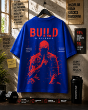 Silence Builds Legends | 240 GSM Oversized Tee
