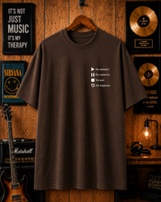 Music Is My Escape Oversized Streetwear T-Shirt