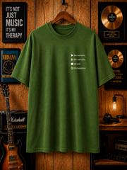 Music Is My Escape Oversized Streetwear T-Shirt
