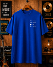 Music Is My Escape Oversized Streetwear T-Shirt