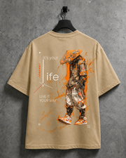 It's Your Life – Cyber Samurai Oversized Tee