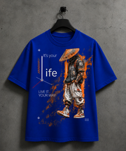It's Your Life – Cyber Samurai Oversized Tee