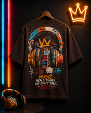 Heal Through Sound Oversized Tee