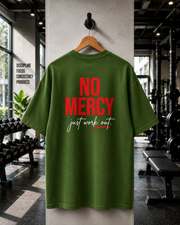 NO MERCY – Oversized Gym T-Shirt