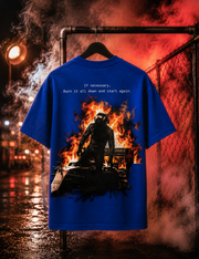 Rise From Ashes | 240 GSM Oversized Tee