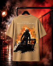 Rise From Ashes | 240 GSM Oversized Tee