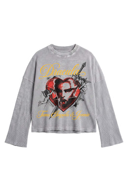 DRACULA WAFFLE TEE