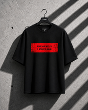 Pressure Is a Privilege Oversized T-Shirt