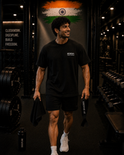 Built Under Pressure Oversized Gym T-Shirt