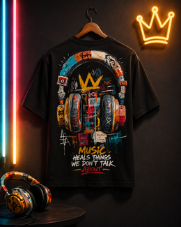 Heal Through Sound Oversized Tee