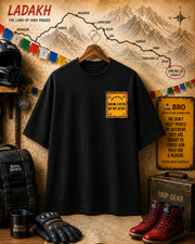 ⁠Ladakh Is Calling | 240 GSM Oversized Tee