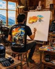 ⁠Ladakh Is Calling | 240 GSM Oversized Tee