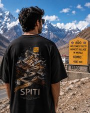 Pack For Spiti | 240 GSM Oversized Tee