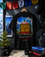 Go Where You Feel Most Alive – Ladakh Oversized T-Shirt