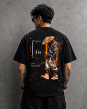 It's Your Life – Cyber Samurai Oversized Tee