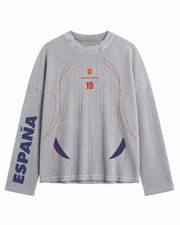 Future Star 19 | España Premium Waffle Oversized Tee