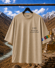 Kaza Buddha Oversized T-Shirt – Spiti Valley