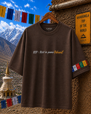 The Road Less Travelled – Ladakh Adventure Oversized T-Shirt