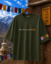 The Road Less Travelled – Ladakh Adventure Oversized T-Shirt